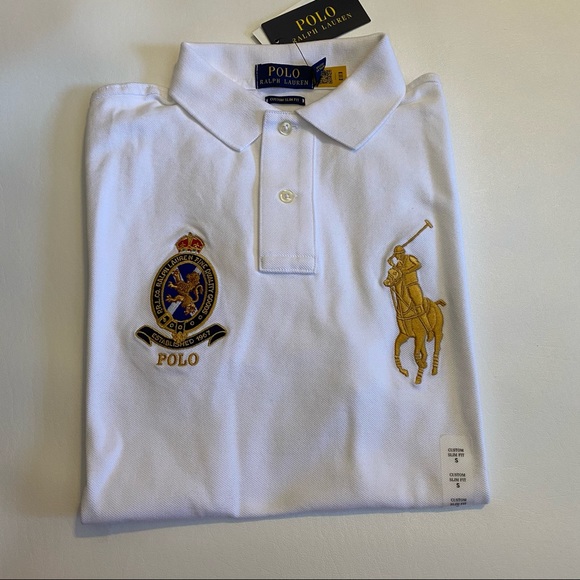 Polo Ralph Lauren Custom Slim Fit Big Pony Shirt - Picture 7 of 7